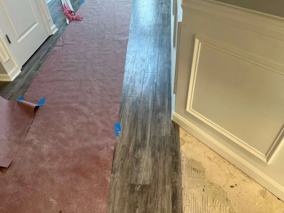 Completed marble shower restoration in Glenville